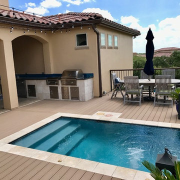 Gorgeous Outdoor Kitchen and Storage - San Antonio, TX