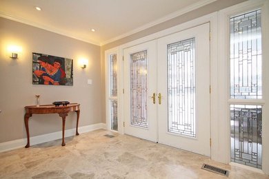 Elegant entryway photo in Ottawa