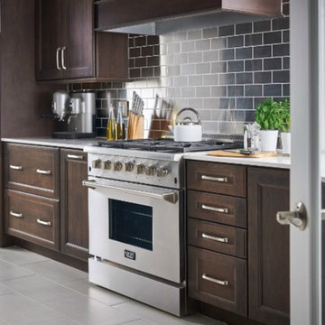 KUCHT KRG3618U Pro-Style 36 inch Stainless Steel Gas Fuel Sealed Burner Range