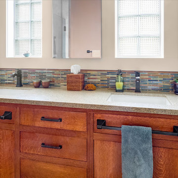 Wright Inspired bathrooms