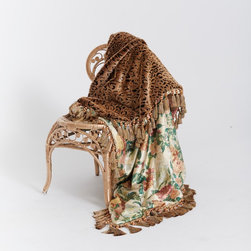 Collection II - Incredible Tapestry and Faux Fur Throw for Bedding or Sofa to Cu - Products