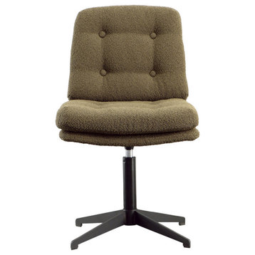 Olive Tufted Desk Chair
