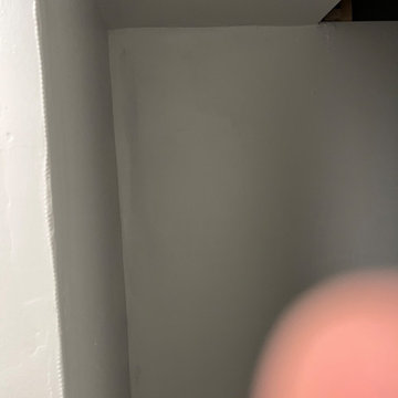 Turn closet into half bath