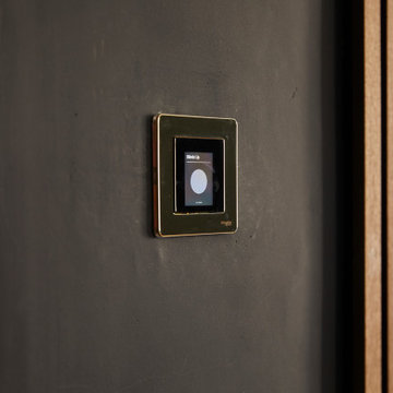 Discreet wall mounted controls