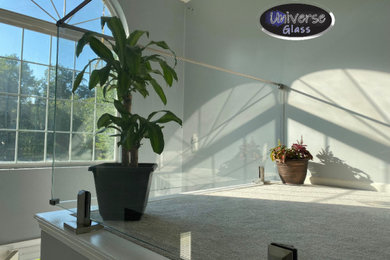 Example of a minimalist home design design in Philadelphia