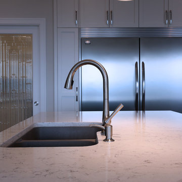 Silestone White Arabesque Quartz Kirschner Mountain
