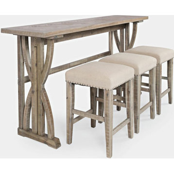 Fairview Counter Height Table Set - Ash