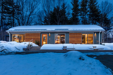 Trendy exterior home photo in New York