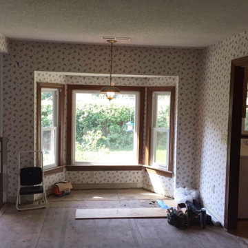 Mount pleasant wall removal and kitchen