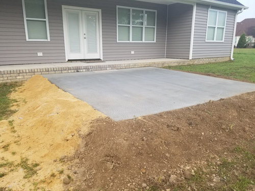 Need Help With Patio Vision Concrete Slab 15 X Concrete Slab, How To Cool Down Concrete Patio
