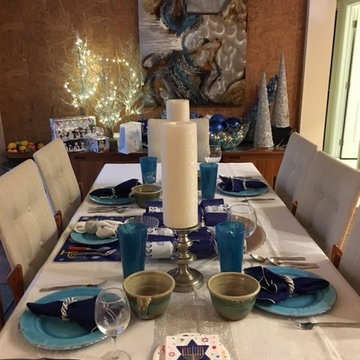 Holiday tablescape