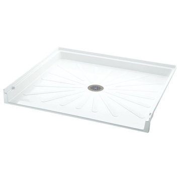 Mustee CareGiver, White, 8.5"x39.8"x36.3"