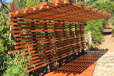 Design ideas for a modern landscaping in San Francisco.