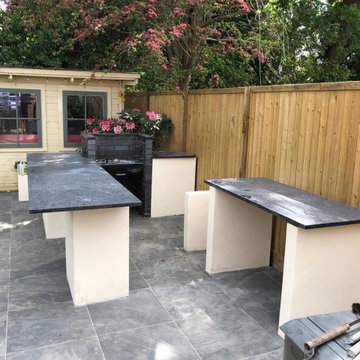 Steel Grey Leather Finish - Granite