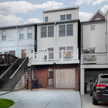 Seamless Third Story Addition to Glover Park DC Rowhouse