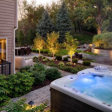 Contemporary Family Retreat & Sport Court