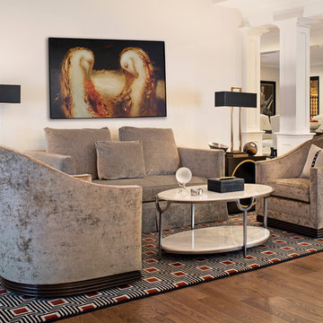 Striking Basement Foyer
