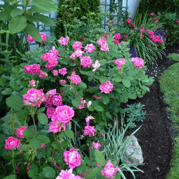 The casual elegant garden in CT