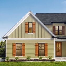 HardieTrim&reg; Batten Boards in Heathered Moss PHI - Siding And Stone Veneer