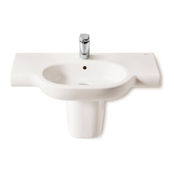 Lavabo mural Meridian | ROCA - Bathroom Basins