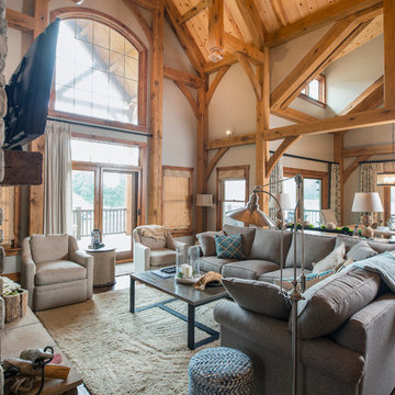 Beautiful lakefront Timber Frame
