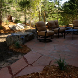 Patios/Rock-work - Outdoor Rocking Chairs