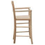 Solid Wood Country High Chair, Natural Beech