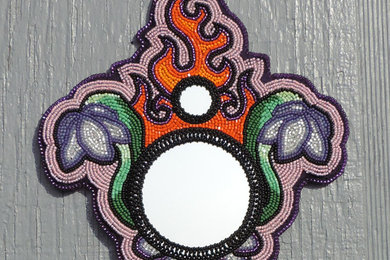 Fire in Paradise Wall Mirror