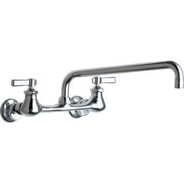 Chicago Faucets 540-LDL12AB Wall Mounted Pot Filler Faucet - Chrome
