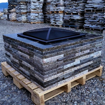 Recycled Granite Fire pits and Fire tables