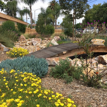 Dry Creek Bed and Rain Water Harvesting in El Cajon