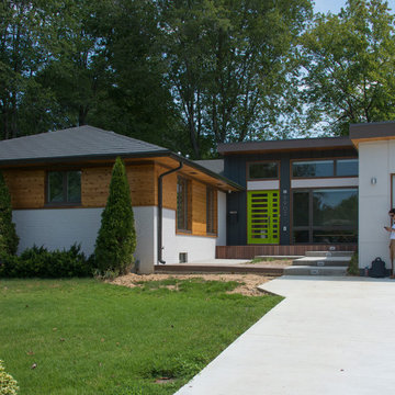 Courtyard House Renovation + Addition