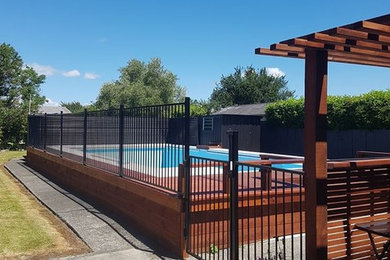 Pool area renovation, Wairarapa