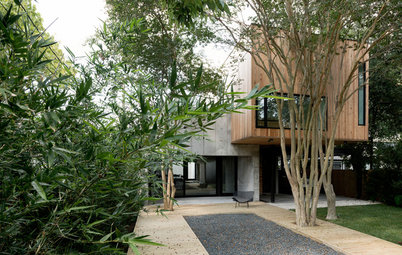 Houzz Tour: A Concrete Box Home With Japanese Style