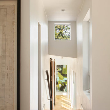 House on a hill SIPs panels framing