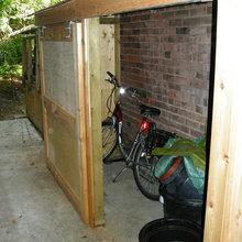 outdoor shed