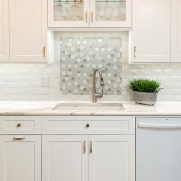 Custom Frame-less Painted Cabinets - Hatch