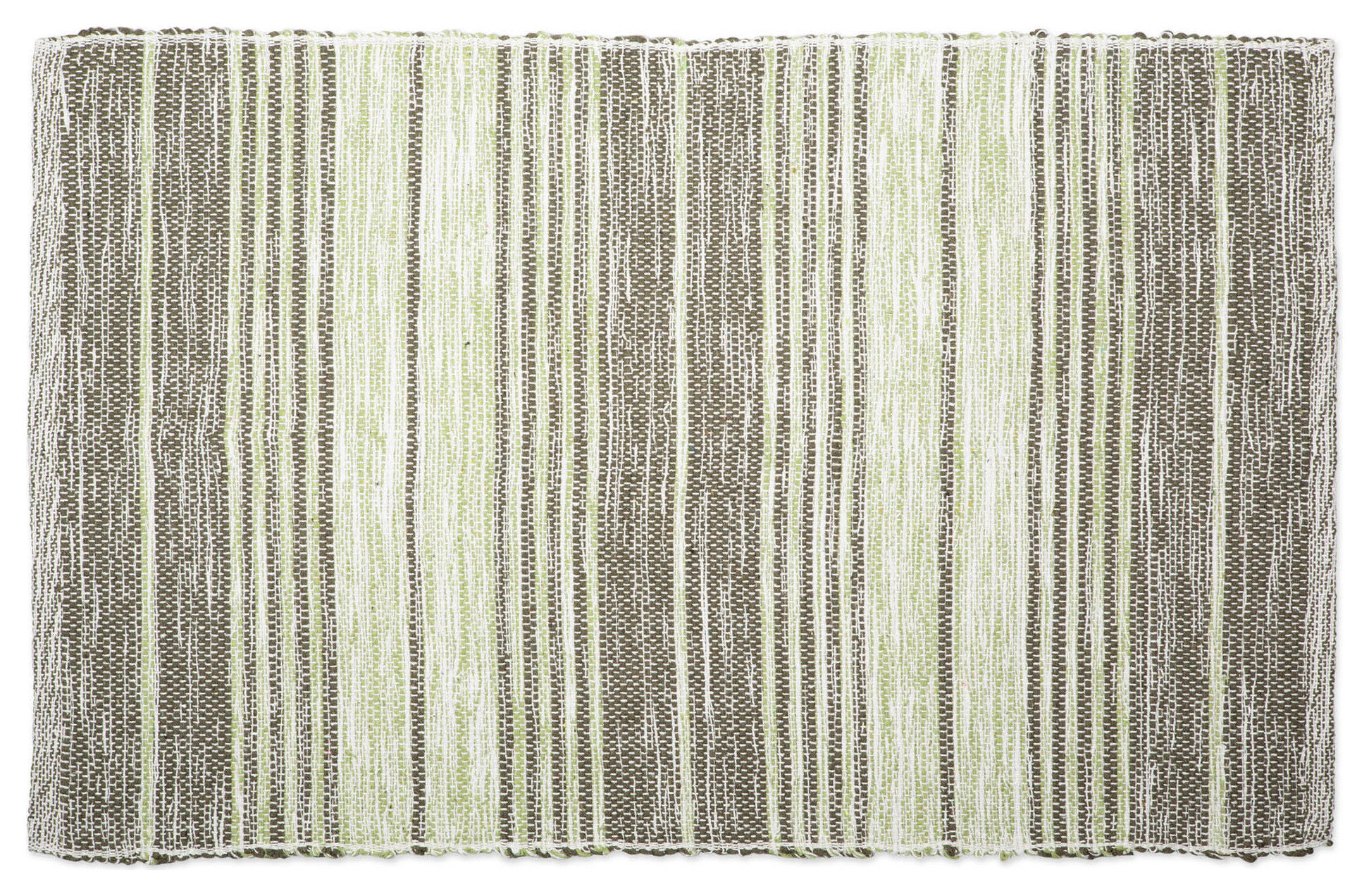 DII Variegated Artichoke Recycled Yarn Rug - Contemporary - Area Rugs ...