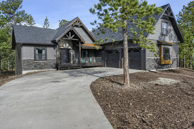 Example of a mountain style exterior home design in Other