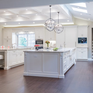 Double Island Kitchen, Side View