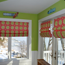 Roman Shades Girls Bedroom - Crownsville, MD - Products