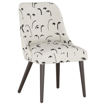 Dining Chair, Faces Black