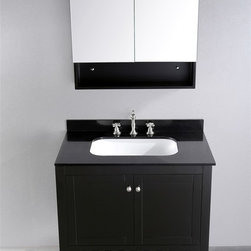 Bosconi 33'' Contemporary Single Vanity SB-250 - Bath Products