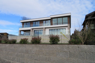 Trendy home design photo in Seattle