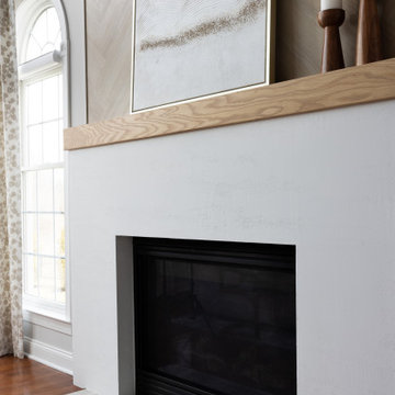 Transitional Retreat - Family Room Remodel & Scullery Kitchen - Haymarket, VA
