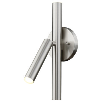 Forest 3 Light Wall Sconce Lighting, Brushed Nickel