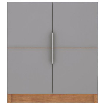 Cornelia Cabinet, Grey/Nature