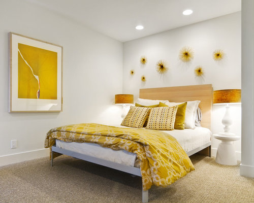 Best White Walls Bedroom Design Ideas & Remodel Pictures | Houzz