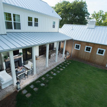 outside