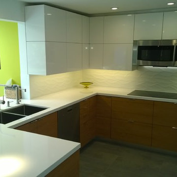 Orange CA Cherry and High Gloss White
